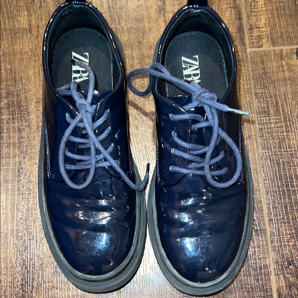 Zara Kids Navy Blue Shoes